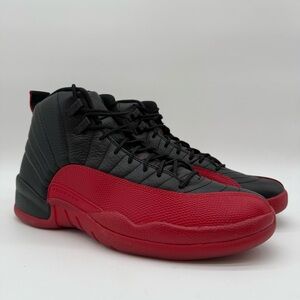 Nike Air Jordan 12 Retro Mens Size 12 CT8013 002 Black And Red B Graded New